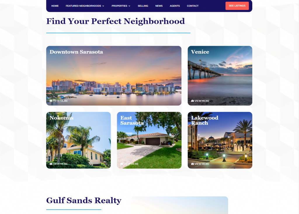 Gulf Sands Realty Gulf Sands Realty home neighborhoods