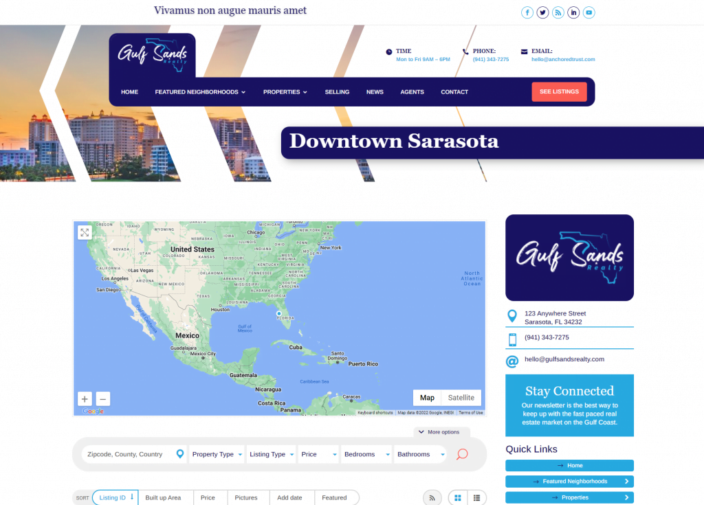 Gulf Sands Realty Gulf Sands Realty neighborhood page