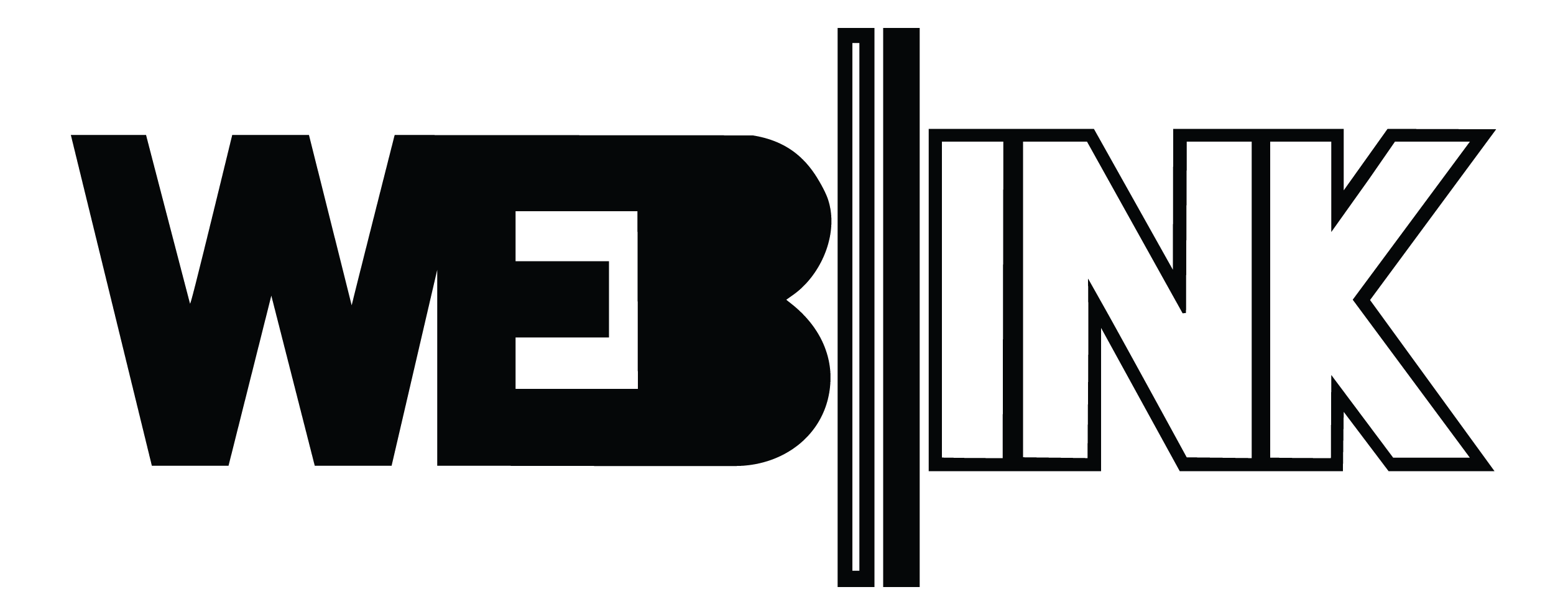 Webink Solutions Black and White Logo